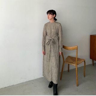 STUDIOUS - clane ウエストリボンパイソンワンピースの通販 by neri