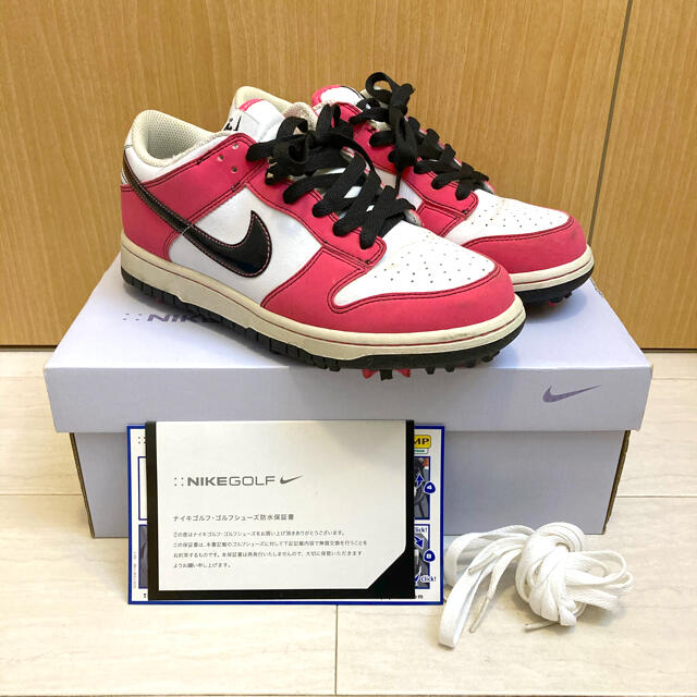 廃盤モデル NIKE WMNS DUNK NG SL GOLF ゴルフ シューズ