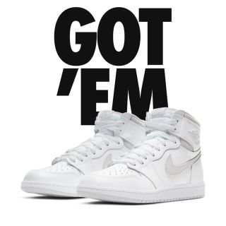 ナイキ(NIKE)のNIKE AIR JORDAN 1 HIGH 85  NEUTRAL GREY(スニーカー)