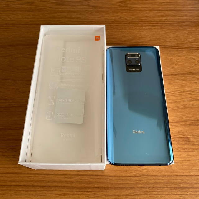 超美品Xiaomi Redmi note 9s 国内版 6GB/128GB 灰色