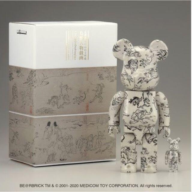 BE@RBRICK 『鳥獣人物戯画』100% u0026 400% 未開封品のサムネイル