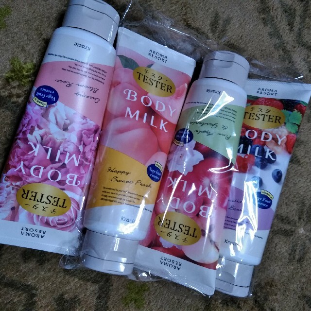 Kracie(クラシエ)のアロマリゾート ボディミルク クリーム詰め合わせ コスメ/美容のボディケア(ボディクリーム)の商品写真