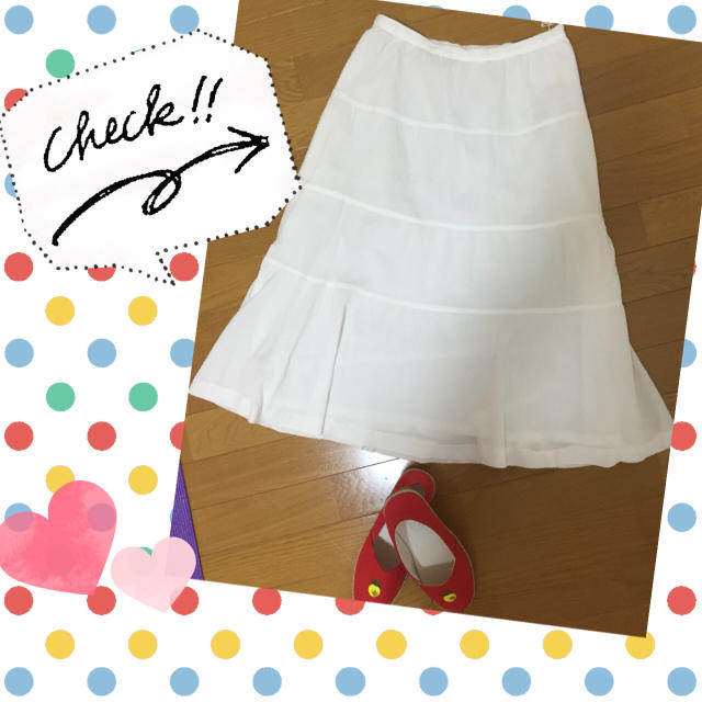 SHIPS(シップス)のSHIPS♡コットン♡スカート♡ レディースのスカート(ロングスカート)の商品写真