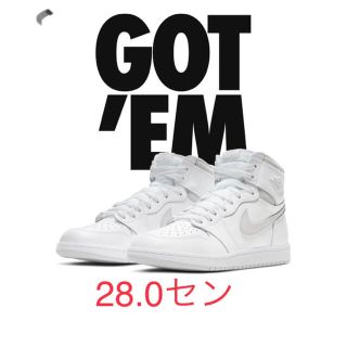 ナイキ(NIKE)のNIKE エア ジョーダン 1 HIGH 85 ニュートラルグレー　28cm(スニーカー)