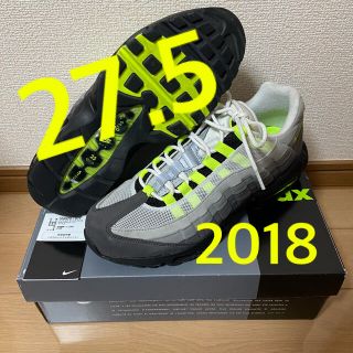 ナイキ(NIKE)の【27.5】NIKE AIR MAX 95 OG BLACK/VOLT(スニーカー)