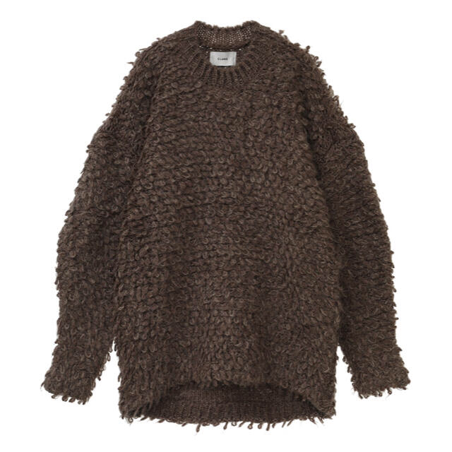 CLANE クラネ MOHAIR LOOP BULKY KNIT ニット