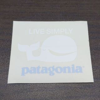 パタゴニア(patagonia)の(縦7.6cm横8.9cm) patagonia 廃盤ステッカー(その他)