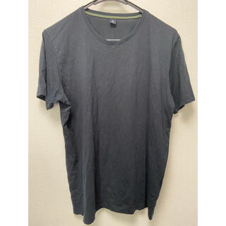 ユニクロ(UNIQLO)の【最終出品】ユニクロ　ブラックTシャツ(Tシャツ/カットソー(半袖/袖なし))