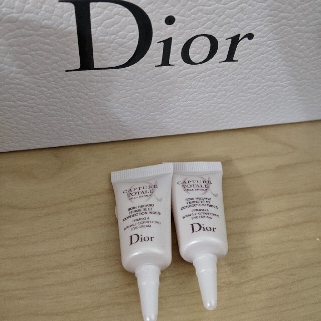 Dior(ディオール)のディオール カプチュール トータル セル ENGY アイ クリーム 5ml×2  コスメ/美容のスキンケア/基礎化粧品(フェイスクリーム)の商品写真