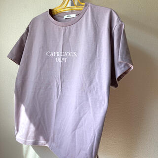 グレイル(GRL)のTシャツ　ラベンダーカラー　GRL(Tシャツ(半袖/袖なし))