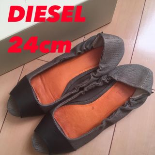 ディーゼル(DIESEL)のDIESEL オープントウパンプス　24cm(ハイヒール/パンプス)