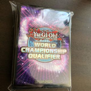 ユウギオウ(遊戯王)のWCQ 紫　スリーブ(カードサプライ/アクセサリ)