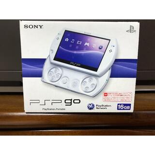 ソニー(SONY)の新品　未使用　PSP go PSP-N1000 パールホワイト(携帯用ゲーム機本体)