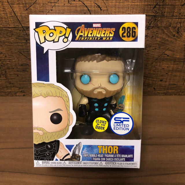 Funko pop 激レア 東南アジア限定 夜光版ソー ファンコ ポップの通販