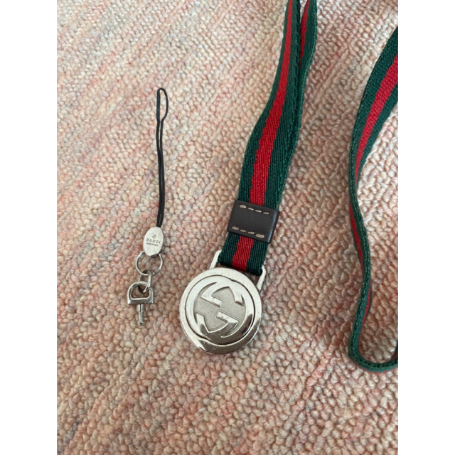 Gucci(グッチ)のGUCCI グッチ ネックストラップ キーネック ネックレス メンズのアクセサリー(ネックレス)の商品写真