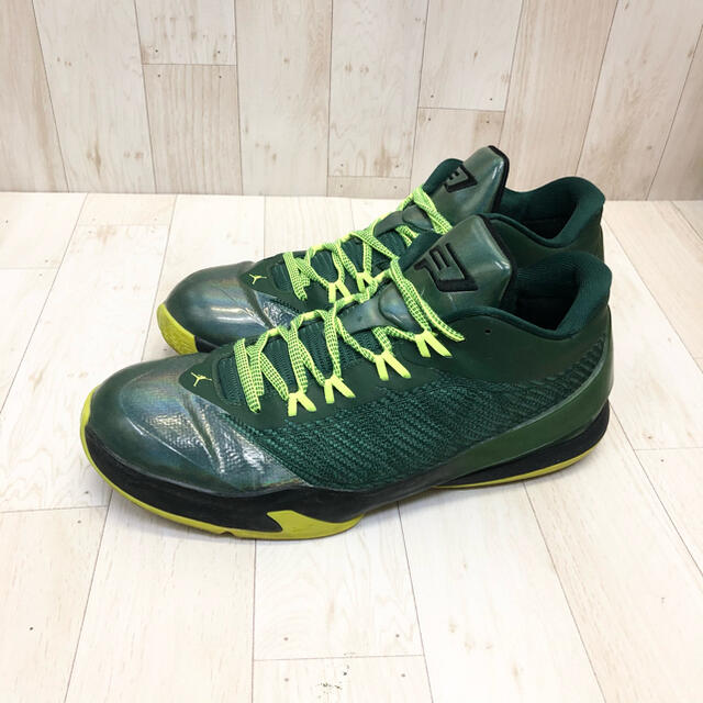 NIKE(ナイキ)のNIKE ナイキ ジョーダン バスケットボール シューズ cp3.vlll 緑 メンズの靴/シューズ(スニーカー)の商品写真