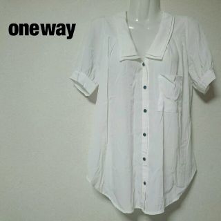 ワンウェイ(one*way)の♥one way♥とろみブラウス♥(シャツ/ブラウス(半袖/袖なし))