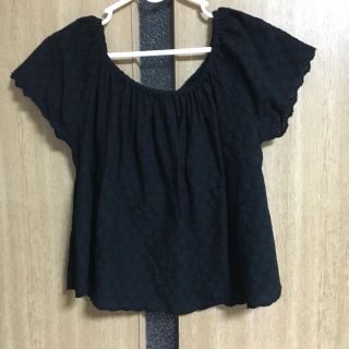 ザラ(ZARA)のZARAオフショルトップス(カットソー(半袖/袖なし))