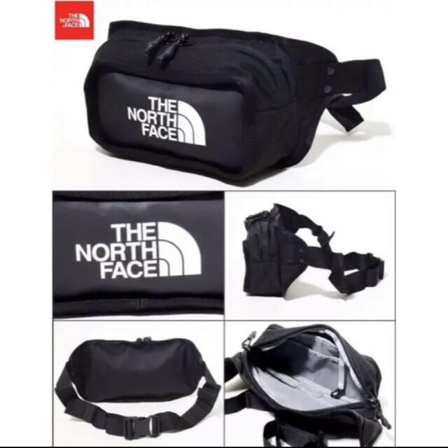 THE NORTH FACE(ザノースフェイス)の【未開封新品】ノースフェイス　ボディーバッグ　3L ビッグロゴ　黒色　男女兼用 メンズのバッグ(ボディーバッグ)の商品写真