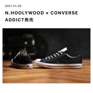 エヌハリウッド(N.HOOLYWOOD)のN.HOOLYWOOD × CONVERSE ADDICT 28(スニーカー)