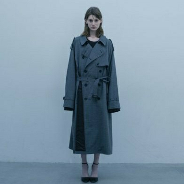 stein  DOUBLE SHADE TRENCH COAT メンズのジャケット/アウター(トレンチコート)の商品写真