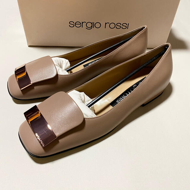 Sergio Rossi(セルジオロッシ)の新品未使用！送料込み★Sergio Rossi★BALLERINAS レディースの靴/シューズ(バレエシューズ)の商品写真