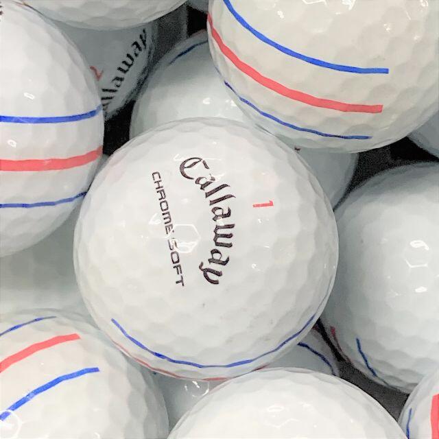 Callaway(キャロウェイ)の★ロストボール クロムソフト 2020 トリプルトラック ホワイト 20球 AB スポーツ/アウトドアのゴルフ(その他)の商品写真