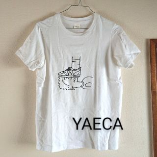 ヤエカ(YAECA)のYAECA 加賀美健イラスト Tシャツ(Tシャツ/カットソー(半袖/袖なし))