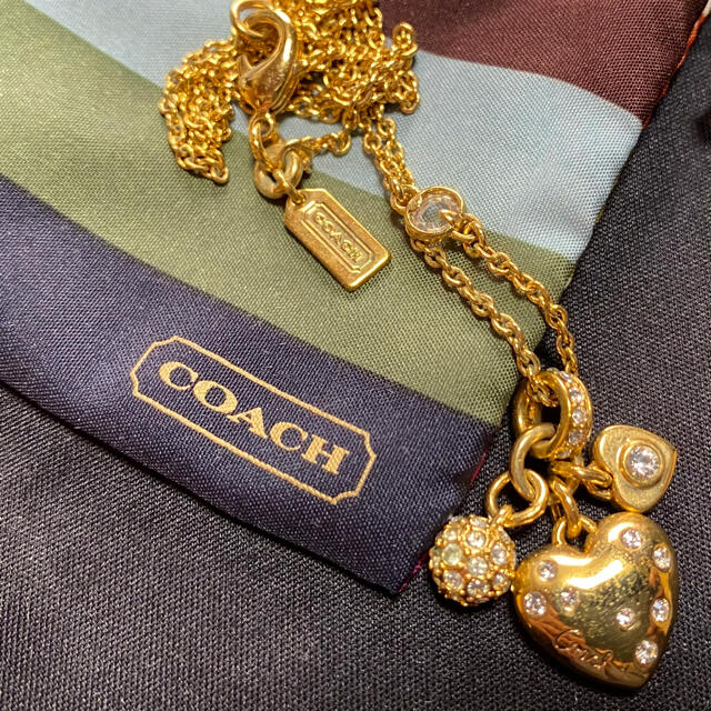 COACH コーチネックレス ハート ゴールド 95934 GD/GD