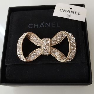 CHANEL - シャネル リボン ブローチの通販 by まめ's shop｜シャネル 