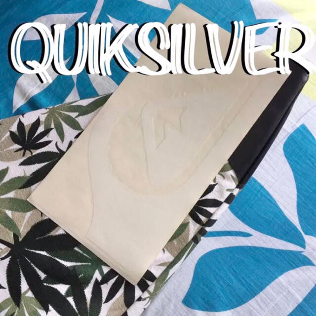 QUIKSILVER(クイックシルバー)のQUIKクイックシルバーUS限定型抜きBIGライダーiconダイカットステッカー メンズのファッション小物(その他)の商品写真