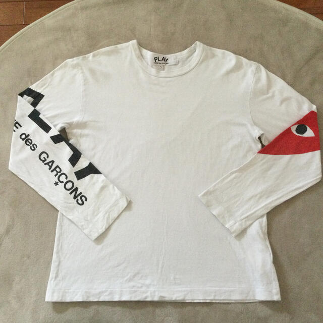 COMME des GARCONS(コムデギャルソン)のコムデギャルソンプレイ　ロンT メンズのトップス(Tシャツ/カットソー(七分/長袖))の商品写真