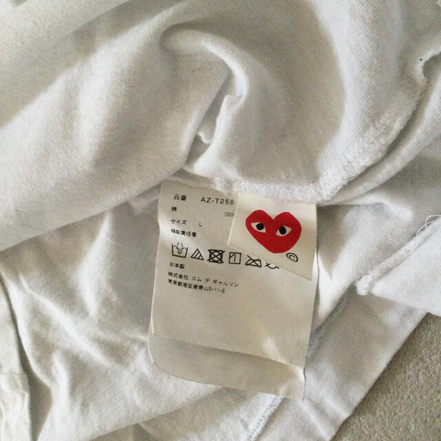 COMME des GARCONS(コムデギャルソン)のコムデギャルソンプレイ　ロンT メンズのトップス(Tシャツ/カットソー(七分/長袖))の商品写真