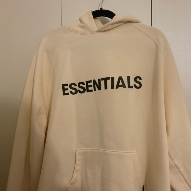 ESSENTIALS 2020ss 3D SILICON BOXY HOODIE