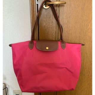 ロンシャン(LONGCHAMP)のいち様専用　ロンシャン　プリアージュ　トートバッグ　ピンク(ショルダーバッグ)