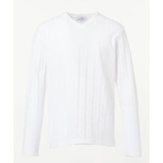 シーケーカルバンクライン(ck Calvin Klein)の［新品未使用！定番！］CKカルバンクライン VネックカットソーＭ（白）(Tシャツ/カットソー(七分/長袖))