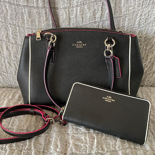 美品 COACH バッグ＆長財布 セット