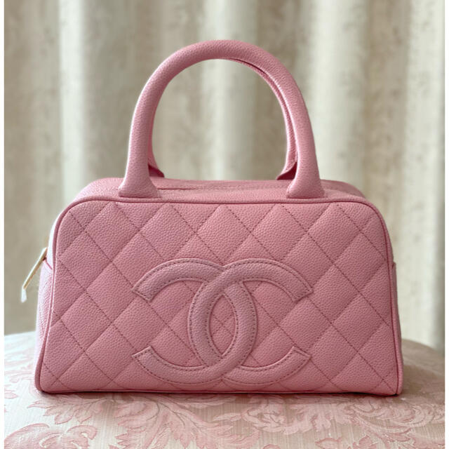 CHANEL - 未使用♡CHANEL♡ミニボストンバッグ♡ピンクの+inforsante.fr