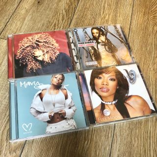 名盤  Janet Jackson Mary J.Blige brandy 4枚(ポップス/ロック(洋楽))