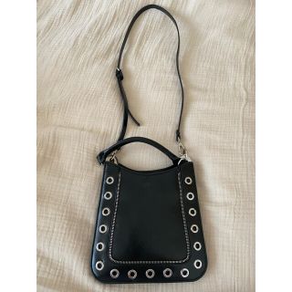 ザラ(ZARA)のレザー　カバン(ショルダーバッグ)