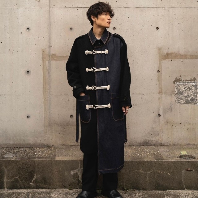 SUNSEA(サンシー)のKHOKI 20aw FALL COAT 【サイズ2・新品未使用品】 メンズのジャケット/アウター(ステンカラーコート)の商品写真