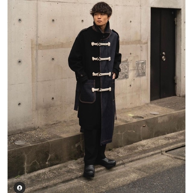 SUNSEA(サンシー)のKHOKI 20aw FALL COAT 【サイズ2・新品未使用品】 メンズのジャケット/アウター(ステンカラーコート)の商品写真