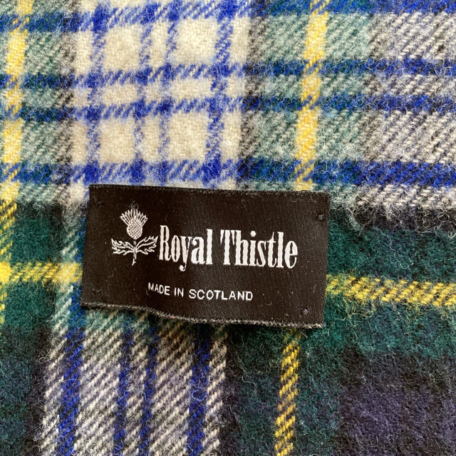 Johnstons(ジョンストンズ)のBYBC ROYAL THISTLE タータンチェックマフラー レディースのファッション小物(マフラー/ショール)の商品写真