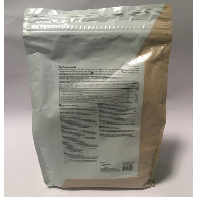 MYPROTEIN(マイプロテイン)のマイプロテイン PEA PROTEIN エンドウ豆味 ノンフレーバー 2.5kg 食品/飲料/酒の健康食品(プロテイン)の商品写真