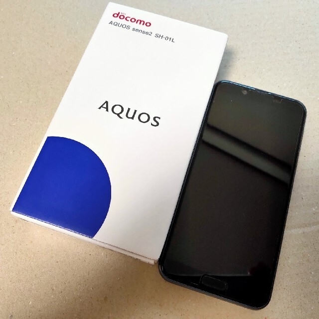 SIMロック解除済 AQUOS sense2 SH-01L ブラック