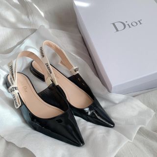 クリスチャンディオール(Christian Dior)のDior フラットシューズ 36(バレエシューズ)