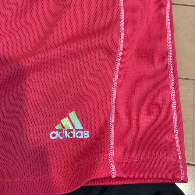 adidas(アディダス)のまーさん専用　adidas パンツ付きスパッツ レディースのレッグウェア(レギンス/スパッツ)の商品写真