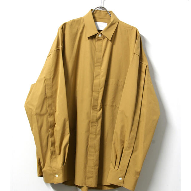 【正規品直輸入】  stein - SELECT 1LDK Fly Shirt Oversized Sleeve Front シャツ