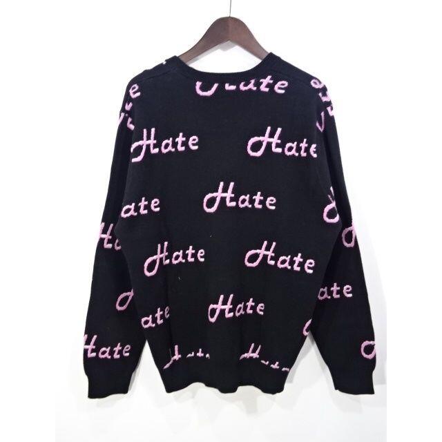 Supreme(シュプリーム)のSUPREME 13aw HATE COTTON SWEATER  メンズのトップス(ニット/セーター)の商品写真