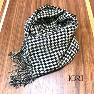 イオリ(IORI)のIORI Plover pattern 千鳥柄マフラー(マフラー/ショール)